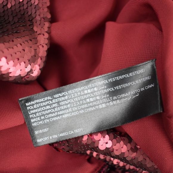 NEW KEEPSAKE No Signs Sequins Berry Dress - Picture 7 of 9